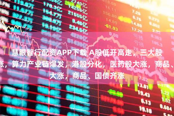 慧眼智行配资APP下载 A股低开高走，三大股指集体收涨，算力产业链爆发，港股分化，医药股大涨，商品、国债齐涨